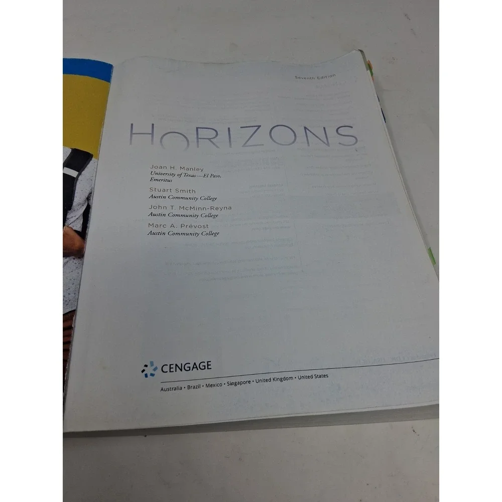 Horizons (Introductory French) by John McMinn-Reyna
